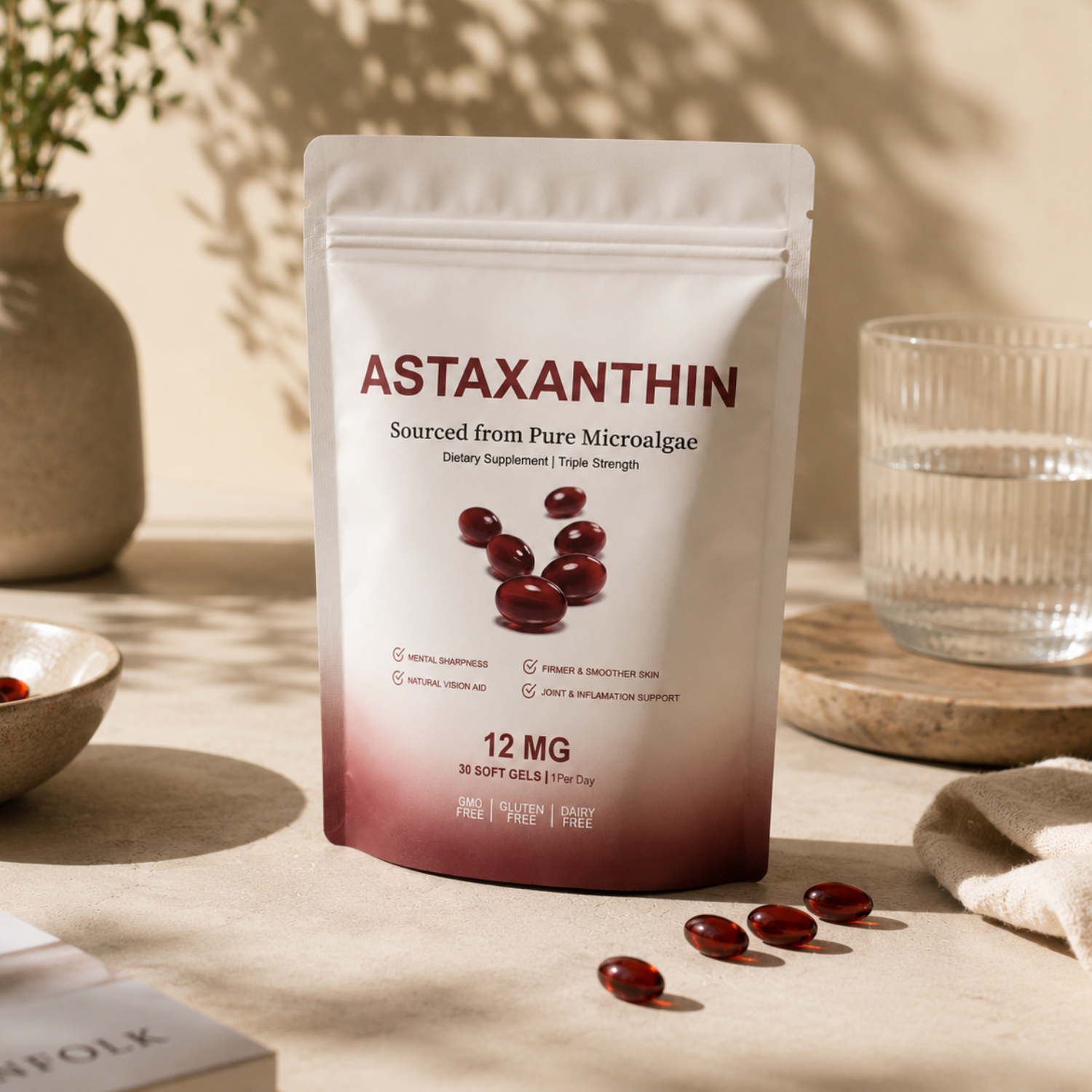 Bonafita Astaxanthin 12mg Softgels